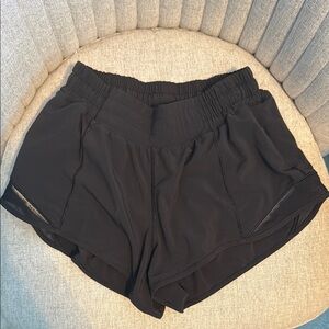 Women's Black Athletic Shorts